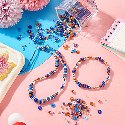 DIYビーズジュエリー作りの検索キット  サドルブラウン  2~6mm  約25~33 G /袋&nbsp;DIY-TAC0009-10G