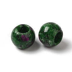 Natural Ruby in Zoisite European Beads&nbsp;G-N342-03H