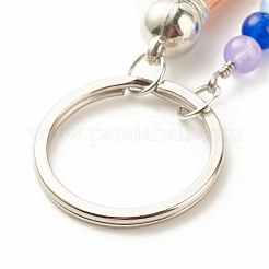 Natural & Dyed Malaysia Jade Keychain&nbsp;KEYC-JKC00317