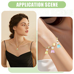 アクリル＆プラスチックペンダント60個  花  ミックスカラー  19mm  穴：2.5mm&nbsp;PALLOY-CA00040