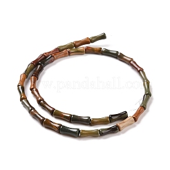 Natural Picasso Stone/Picasso Jasper Beads Strands&nbsp;G-P475-04
