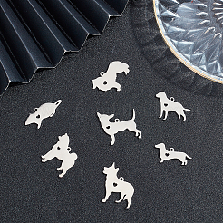 304 Stainless Steel Pendants&nbsp;STAS-SC0001-64P