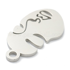 Non-Tarnish 304 Stainless Steel Pendants&nbsp;STAS-P276-01B-P