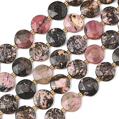 Natural Rhodonite Beads Strands&nbsp;G-A292-A07-01