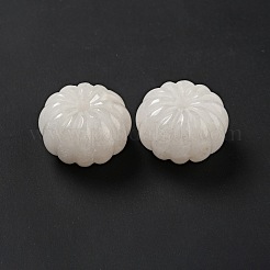 天然混合石ビーズ  カボチャ  25x15~16mm  穴：3.5mm&nbsp;G-D475-03