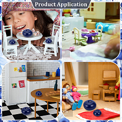 100Pcs 2 Styles PVC Home Decoration&nbsp;AJEW-PH0007-91