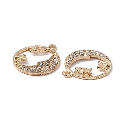 Alloy Rhinestones Pendants&nbsp;FIND-A024-27G