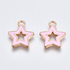 Alloy Enamel Pendants&nbsp;ENAM-S121-027B