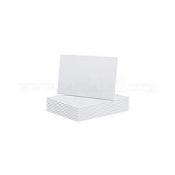 プラスチック段ボールシートパッド  DIYクラフトモデルの構築  長方形  ホワイト  301x200x4mm&nbsp;DIY-WH0632-18A-02