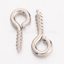 Iron Screw Eye Pin Peg Bails&nbsp;E561Y-P-FF