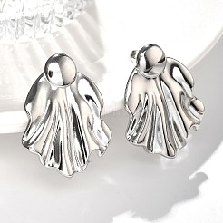 304 Stainless Steel Studs Earrings for Women&nbsp;EJEW-K306-25P