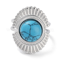 Ion Plating(IP) 304 Stainless Steel Ring&nbsp;RJEW-B059-07P-03