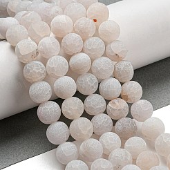 Natural Weathered Agate Beads Strands&nbsp;G-P538-A01-14