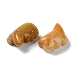 Natural Topaz Jade Carved Healing Figurines&nbsp;G-B062-05C