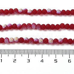 Transparent Glass Beads Strands&nbsp;EGLA-A034-T4mm-MB07