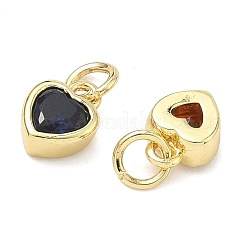 Brass with Cubic Zirconia Pendants&nbsp;KK-K417-04G