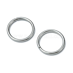 鉄製オープン丸カンセット1箱  混合サイズ  ラウンド  プラチナ  18~21ゲージ  4~10x0.7~1mm  内径：2.6~8mm  10g /サイズ  6サイズ  約1000個/箱&nbsp;IFIN-YW0001-44P