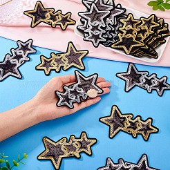 24Pcs 2 Colors Polyester Heat Transfer Vinyl Sheets&nbsp;PATC-TA0001-22