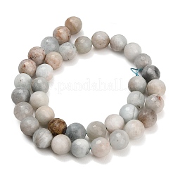 Natural Aquamarine Beads Strands&nbsp;GG-CBA7BB7-A01-8mm