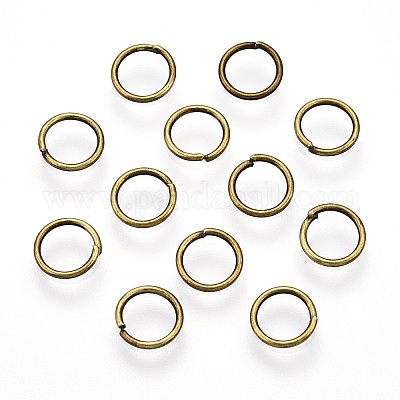 Iron Open Jump Ring&nbsp;IFIN-T019-6mm-AB-1
