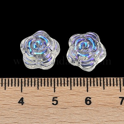 Transparent Glass Beads&nbsp;DGLA-E004-04B-1