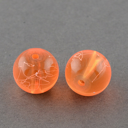 Drawbench Transparent Glass Beads Strands&nbsp;X-GLAD-Q012-10mm-08-1