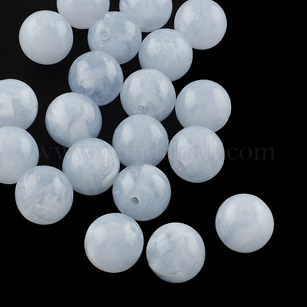Acrylic Imitation Gemstone Beads&nbsp;OACR-R029-10mm-31-1