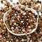Glass Beads, Faceted, Rondelle, BurlyWood, 6x5mm, Hole: 1mm, about 2360pcs/500g