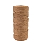 Cotton Macrame Cord, Round Macrame Rope for Wall Hangers, Boho Decorations, DIY Macrame Craft, Peru, 3mm, about 109.36 Yards(100m)/Roll