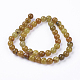 Natural Crackle Agate Stone Bead Strands&nbsp;G-R193-16-8mm-2