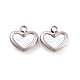 304 Stainless Steel Pendants&nbsp;STAS-D188-07P-2