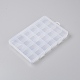 Plastic Storage Box&nbsp;CON-WH0080-65-1