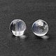 ガラスビーズ  ラウンド  透明  8mm  穴：1.4mm&nbsp;GLAA-C021-01M-5