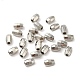 CCBプラスチックビーズ  多面カット  コラム  プラチナ  6x4x3.5mm  穴：1.8mm&nbsp;LS-CCB-H001-05P-1