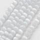 キャッツアイビーズ  ラウンド  ホワイト  10mm  穴：0.8mm  約39個/連  15インチ&nbsp;CER10mm01-1