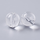 アクリルビーズ  ラウンド  透明  16mm  穴：2mm&nbsp;X-PL529-2