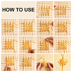 Wood Crochet Blocking Board&nbsp;AJEW-PH0007-12