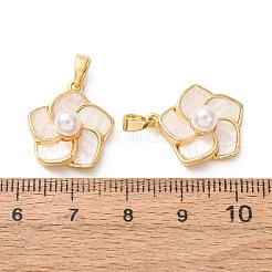 Brass & Resin Pendants&nbsp;KK-A304-21G