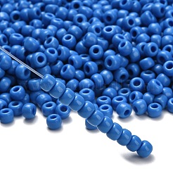 トーホー 3/0ラウンドビーズ  日本製シードビーズ  （43d）不透明なヤグルマギク  5.5mm  穴：1.5mm  約60個/10g&nbsp;X-SEED-TR03-0043D
