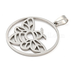 Non-Tarnish 304 Stainless Steel Pendants&nbsp;STAS-Z076-14P