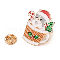 Christmas Theme Enamel Pins&nbsp;JEWB-S027-01B