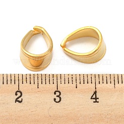 304ステンレススチールスナップオンベイル  ゴールドカラー  11x7x8.5mm  ピン：1.2mm。&nbsp;STAS-E012-5G