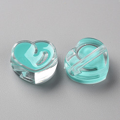 Transparent Enamel Acrylic Beads&nbsp;TACR-S155-004G