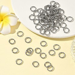 Tarnish Resistant 304 Stainless Steel Open Jump Rings&nbsp;X-STAS-E066-11-8mm
