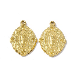 PVD Vacuum Plating Oval 304 Stainless Steel Pendant Rhinestone Settings&nbsp;STAS-G278-28G