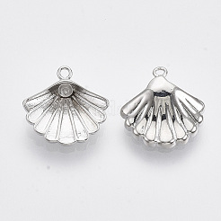 Brass Peg Bails Charms&nbsp;KK-T054-09P-NF