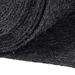 フェルト不織布  DIYクラフト  ブラック  3500x400x3mm&nbsp;DIY-WH0591-478B-03