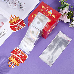 Happy Birthday Day Money Box for Cash Gift Pull&nbsp;DIY-WH200050-31C