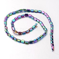 Electroplate Non-magnetic Synthetic Hematite Bead Strands&nbsp;G-F300-01B-02