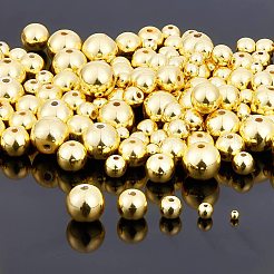 380Pcs 5 Sizes Electroplate Non-magnetic Synthetic Hematite Beads&nbsp;G-NB0002-72
